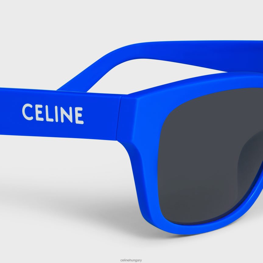 kiegészítők CELINE monochroms 05 napszemüveg acetátban királykék férfiak J6P4882226