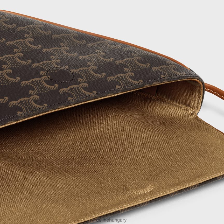 kiegészítők CELINE háromszög alakú táska triumph vászonból, nyomattal Cser férfiak J6P4882095