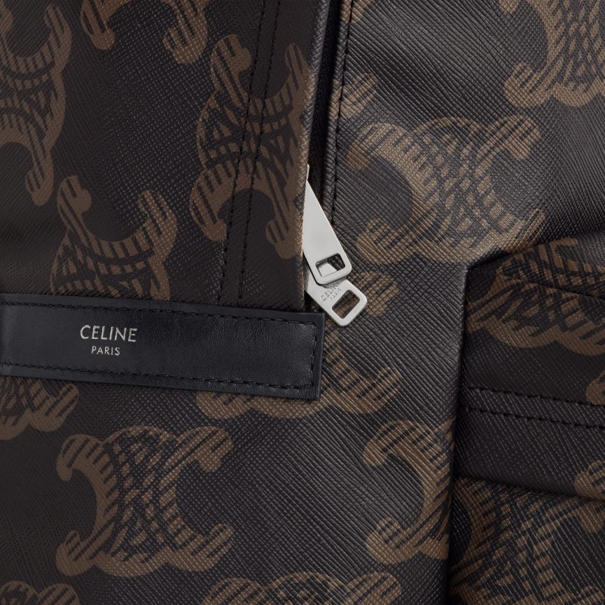 kiegészítők CELINE közepes hátizsák triomphe vászon xl fekete férfiak J6P4882097