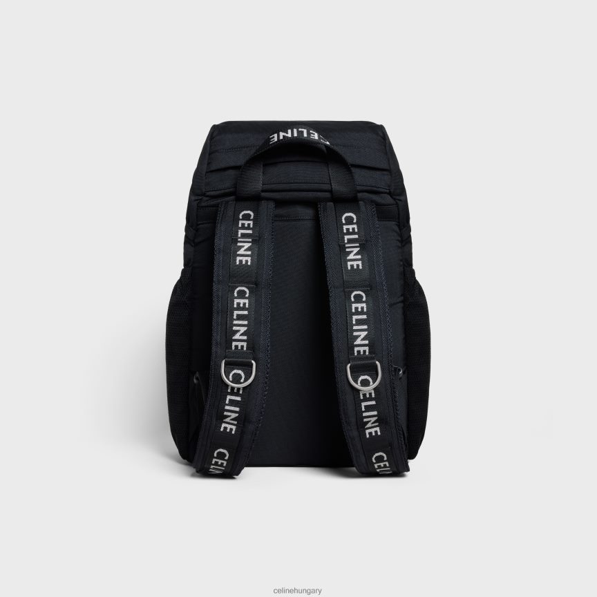 kiegészítők CELINE közepes méretű nylon hátizsák fekete férfiak J6P4882108