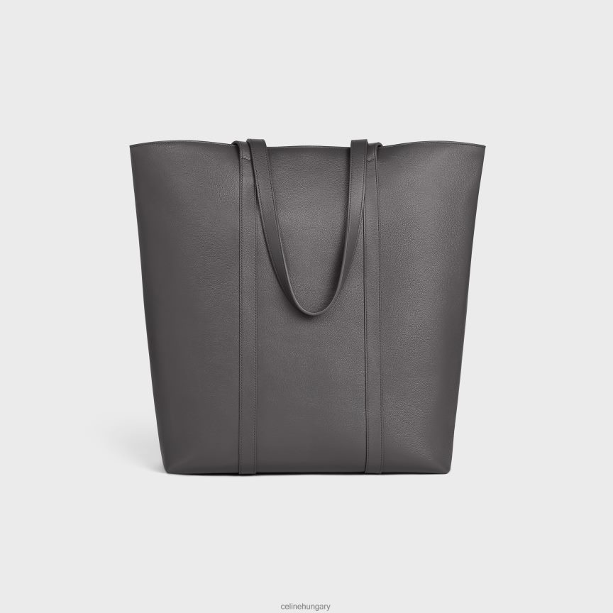 kiegészítők CELINE sima borjúbőr múzeumi táska antracit férfiak J6P4882109