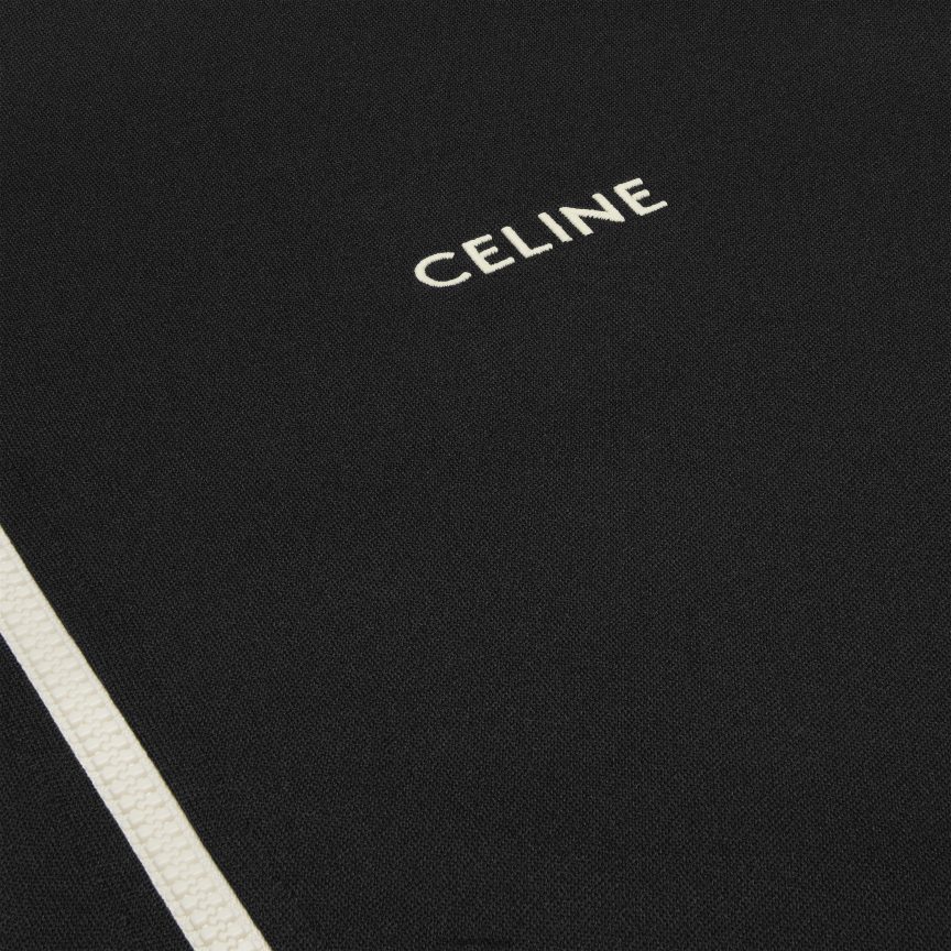 ruházat CELINE atléta kabát dupla arcú mezben fekete férfiak J6P4881951