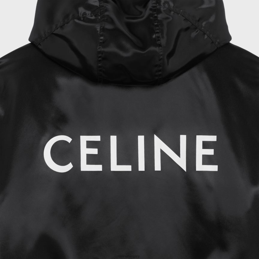ruházat CELINE bomber dzseki szatén bevonatú nylonból fekete férfiak J6P4881828