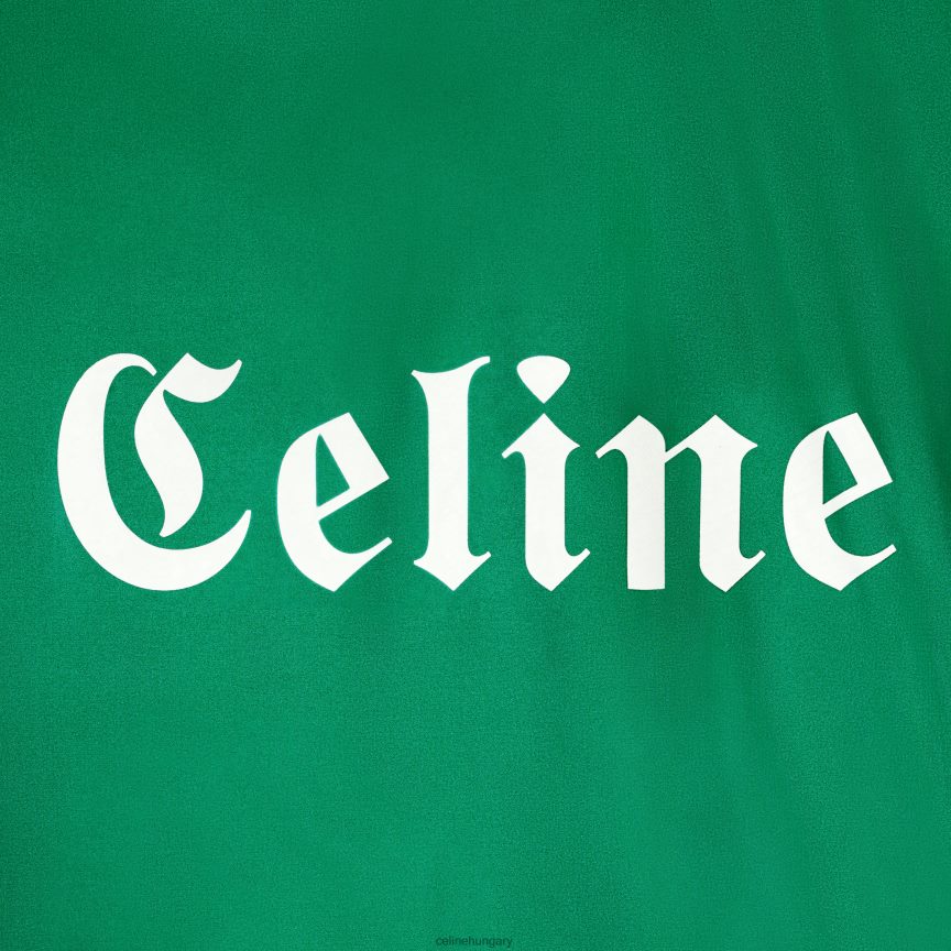 ruházat CELINE hosszú edzőkabát könnyű nejlonból zöld férfiak J6P4881851