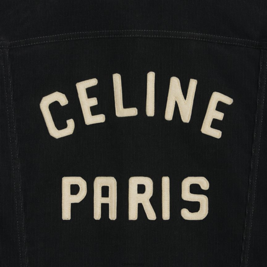 ruházat CELINE kamionos kabát kordbársonyból la mosás férfiak J6P4881784