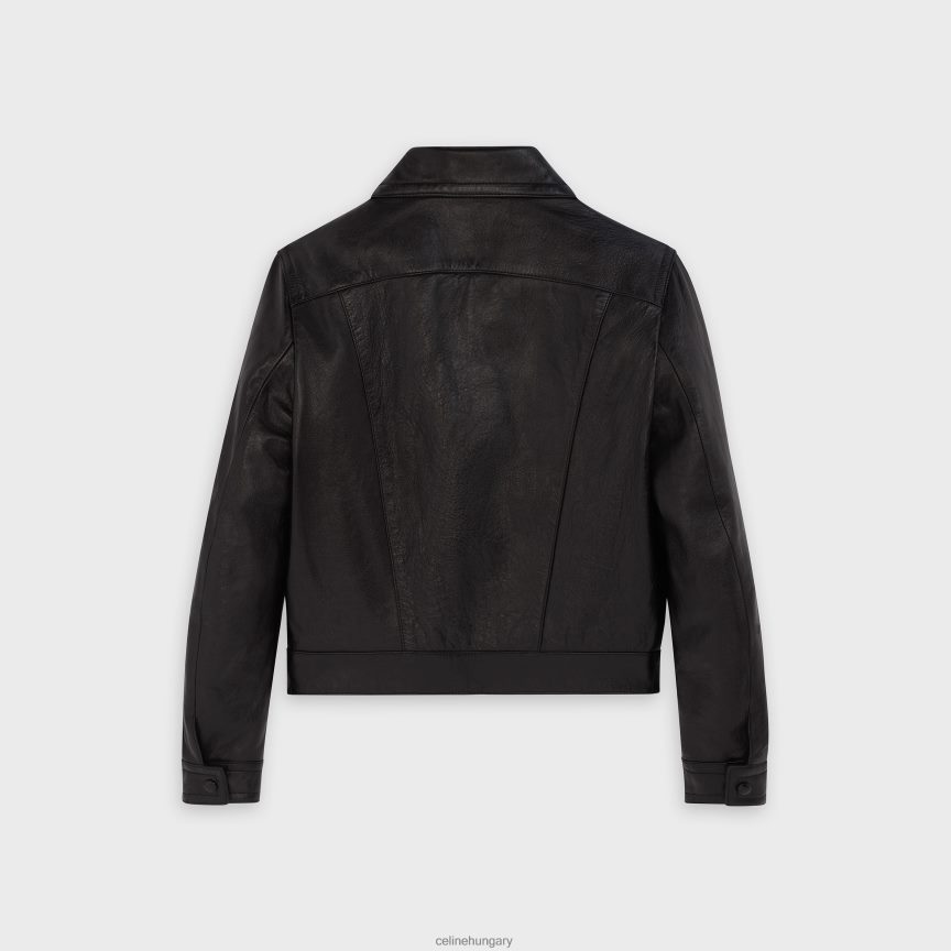 ruházat CELINE paul blouson báránybőrben fekete férfiak J6P4881831