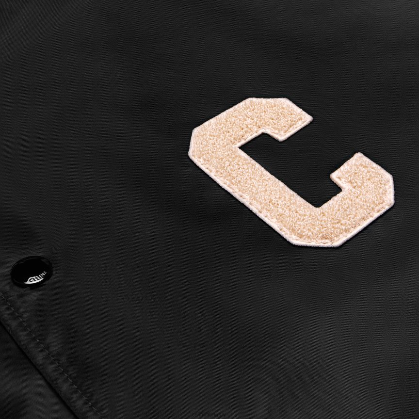 ruházat CELINE túlméretezett kapucnis nylon kabát fekete férfiak J6P4881853