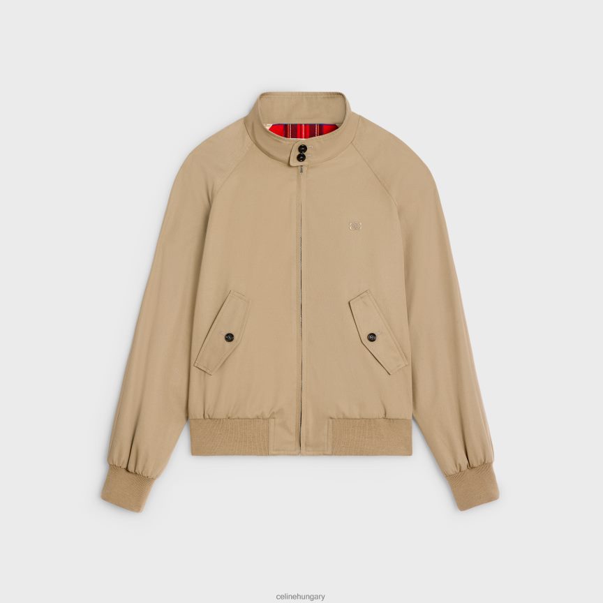 ruházat CELINE triomphe blúz kabát technikai pamutból bézs férfiak J6P4881842