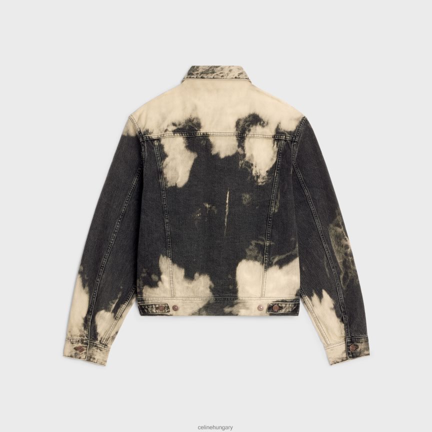 ruházat CELINE v alakú kamionos farmer dzseki harris mosás férfiak J6P4881990