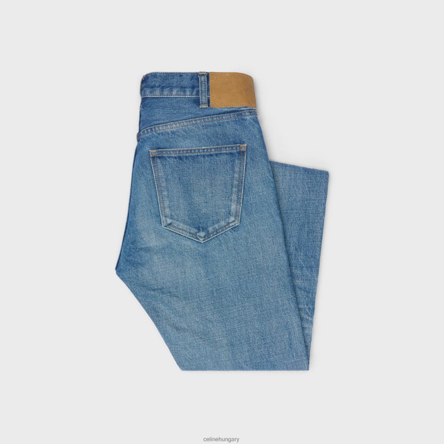 ruházat CELINE lou farmer farmerből szüreti szakszervezeti mosás férfiak J6P4881999