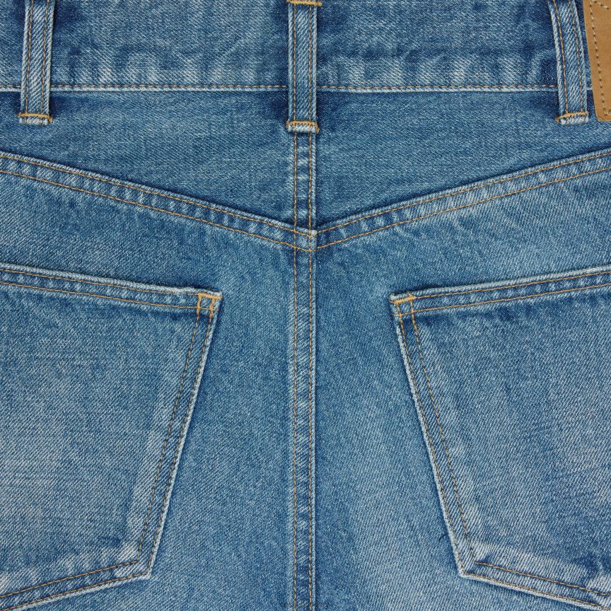 ruházat CELINE lou farmer farmerből szüreti szakszervezeti mosás férfiak J6P4881999