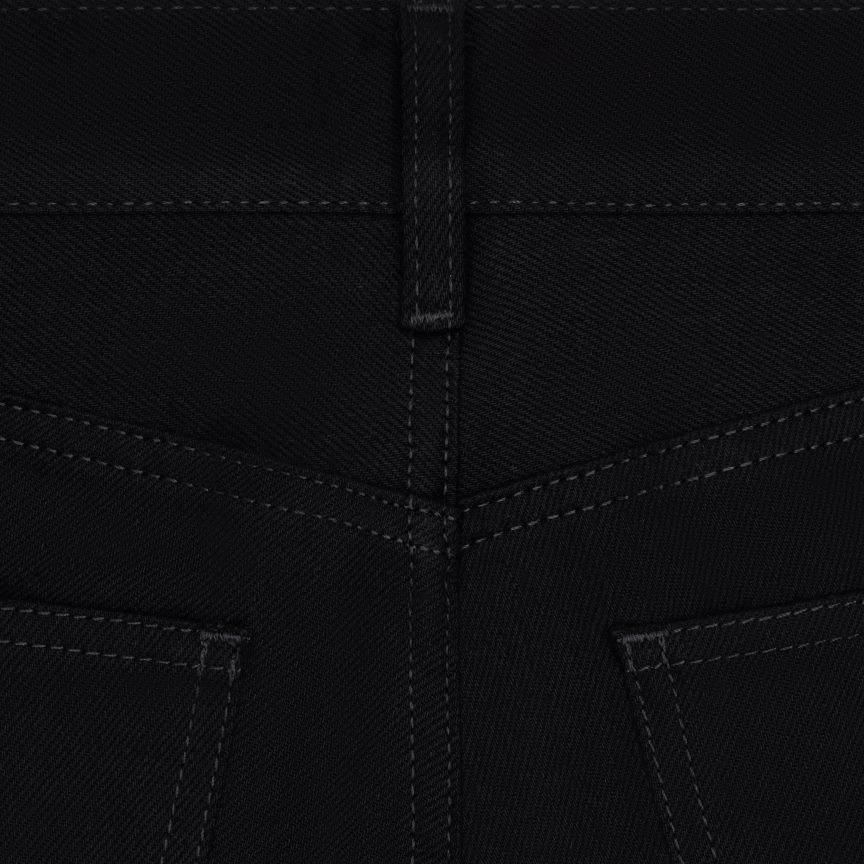 ruházat CELINE lou farmer mosó farmerben tiszta fekete férfiak J6P4881997