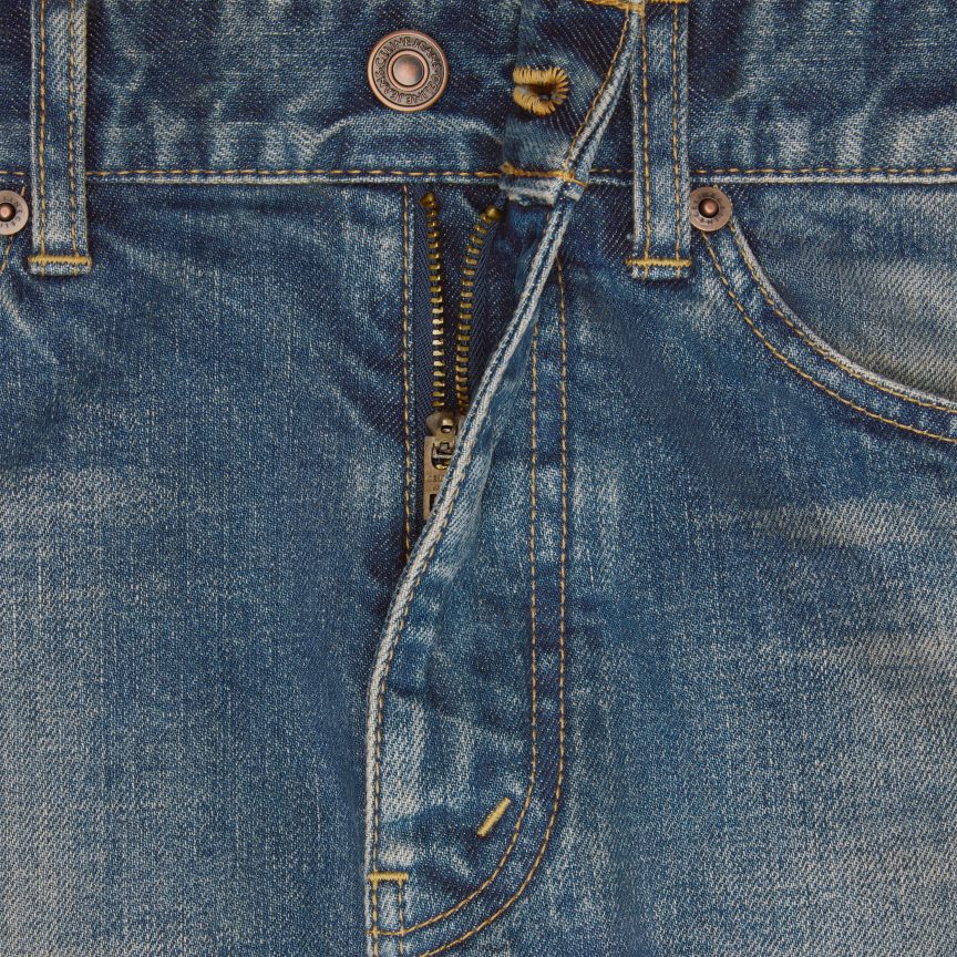 ruházat CELINE szűk farmer farmer ösvénymosás férfiak J6P4882004