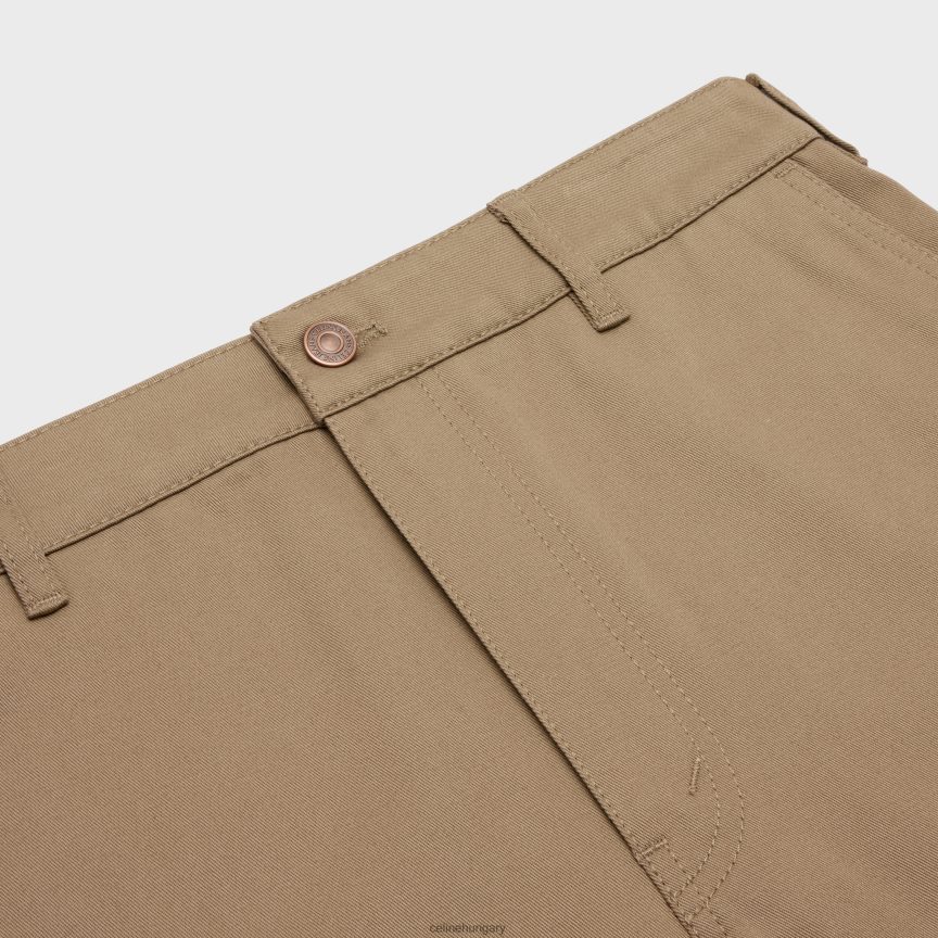 ruházat CELINE egyenes chino twillben nyers mosás férfiak J6P4882010