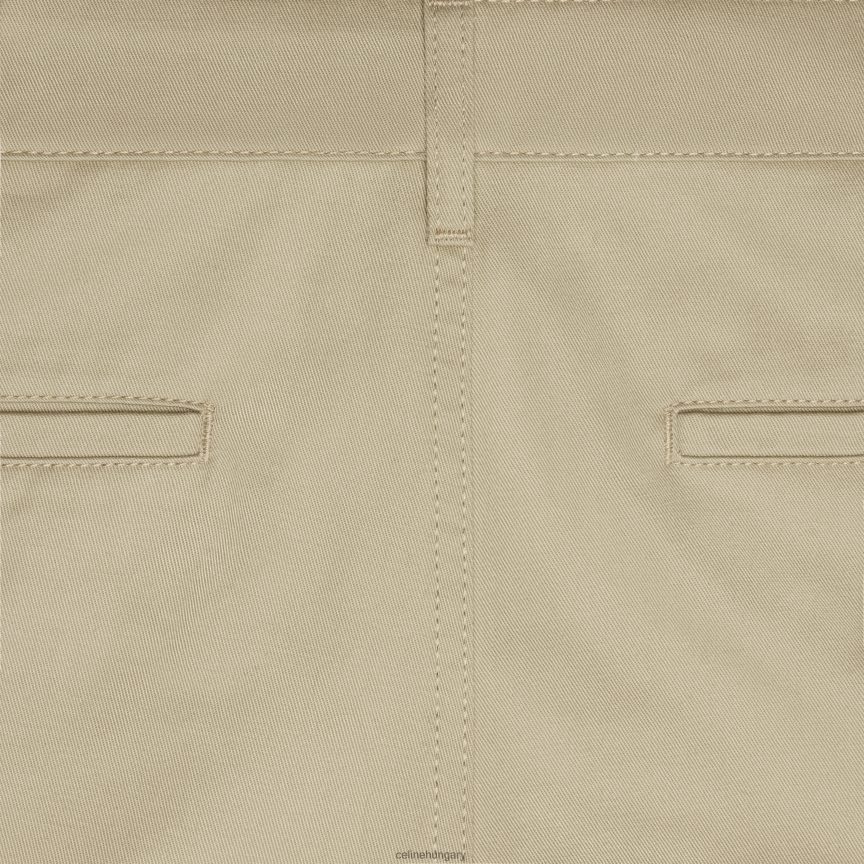 ruházat CELINE egyenes chinos pamut twill nyers mosás férfiak J6P4882011