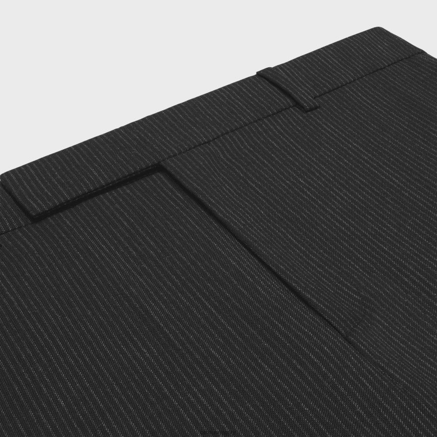 ruházat CELINE klasszikus csíkos gyapjú nadrág fekete-fehér férfiak J6P4881903