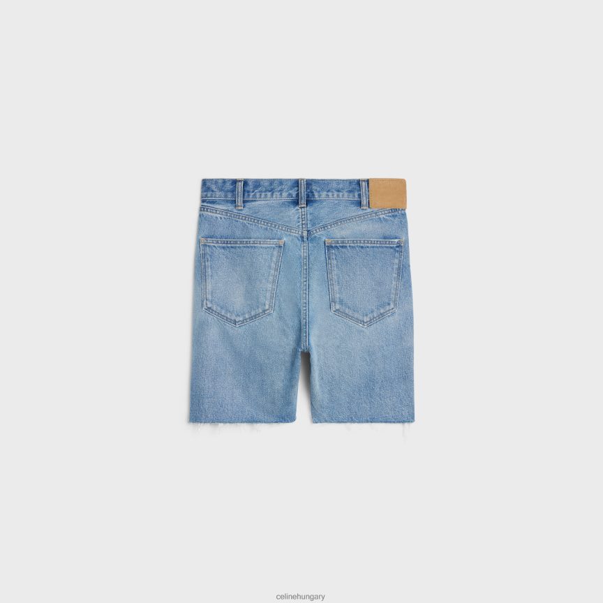 ruházat CELINE wesley rövidnadrág farmerből zuma mosás férfiak J6P4882008
