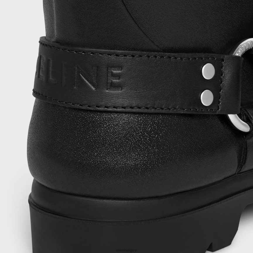 cipő CELINE középeső csizma gumiból és borjúbőrből fekete nők J6P488930