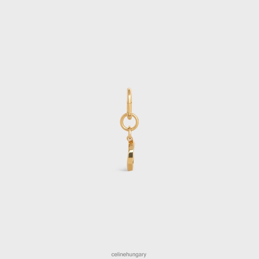 kiegészítők CELINE o bűbáj sárgarézben Arany nők J6P488539