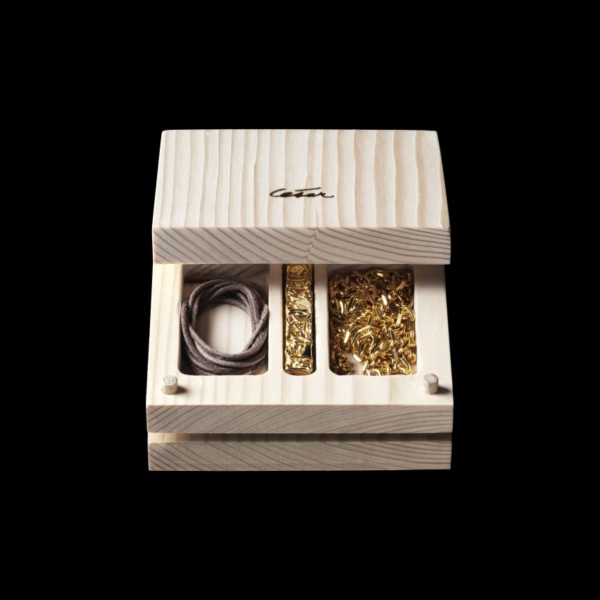 kiegészítők CELINE cesar projekt kompressziós nyaklánc vermeil színben Arany nők J6P4881361