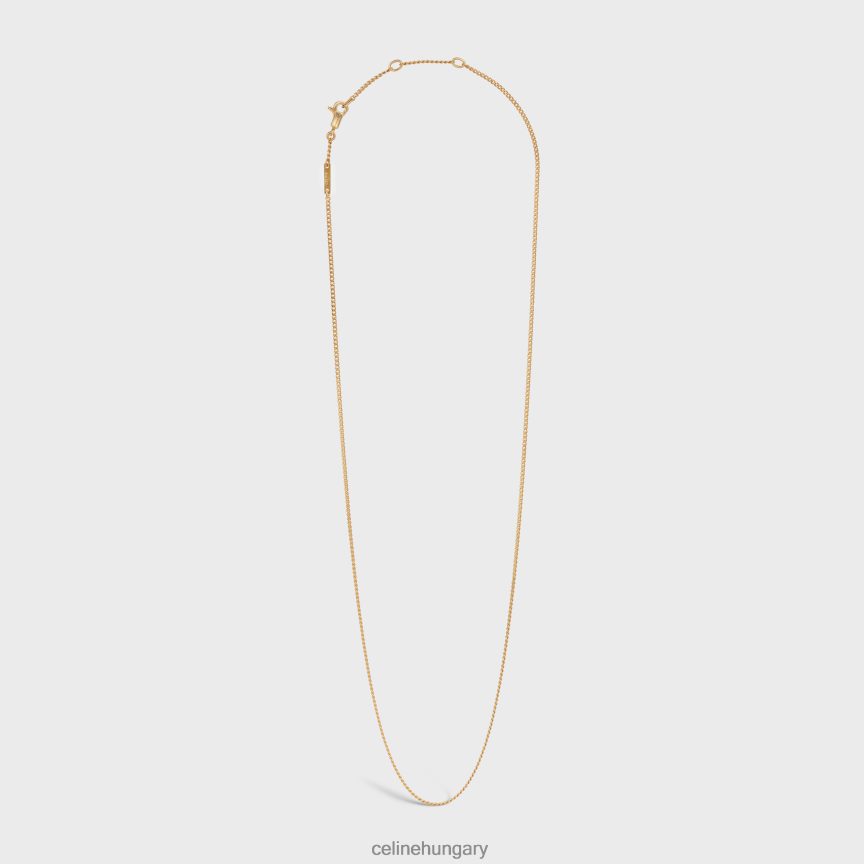 kiegészítők CELINE elválasztható rövid sárgaréz lánc, bevonattal Arany nők J6P4881359