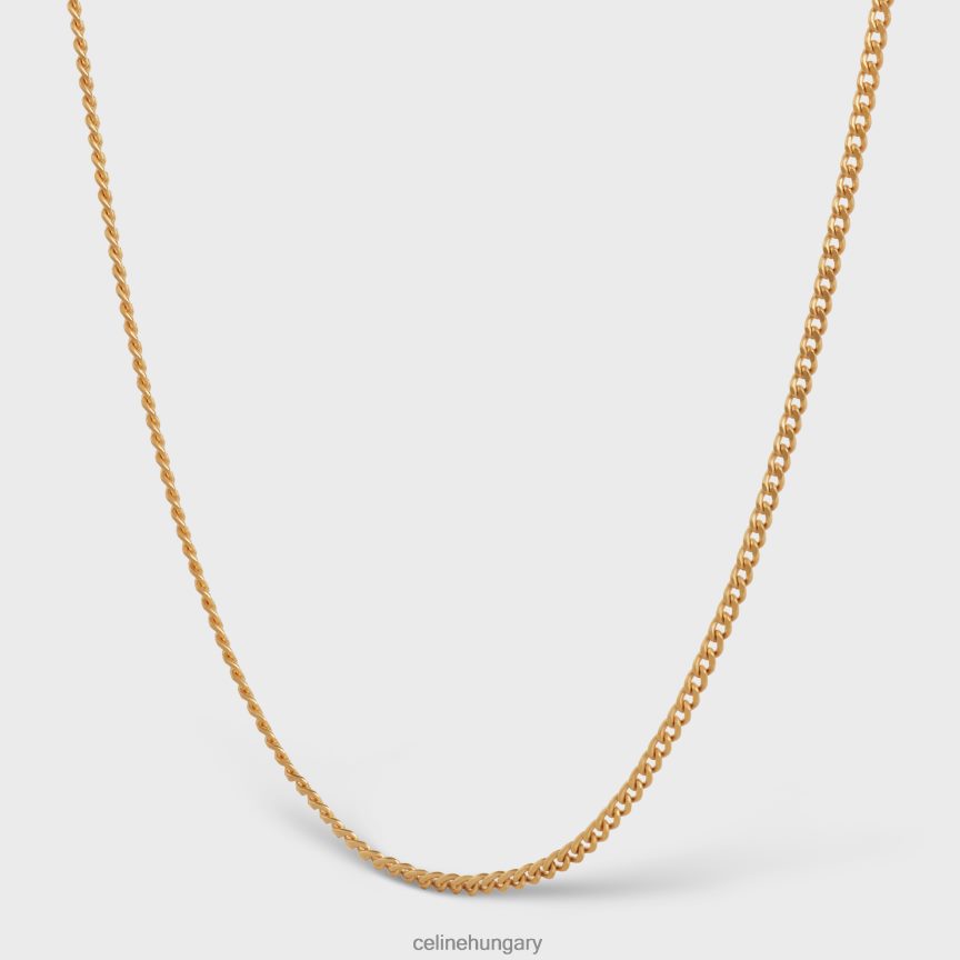 kiegészítők CELINE elválasztható rövid sárgaréz lánc, bevonattal Arany nők J6P4881359