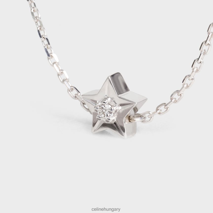 kiegészítők CELINE etoile gyémánt karkötő fehér arany és fehér nők J6P4881418
