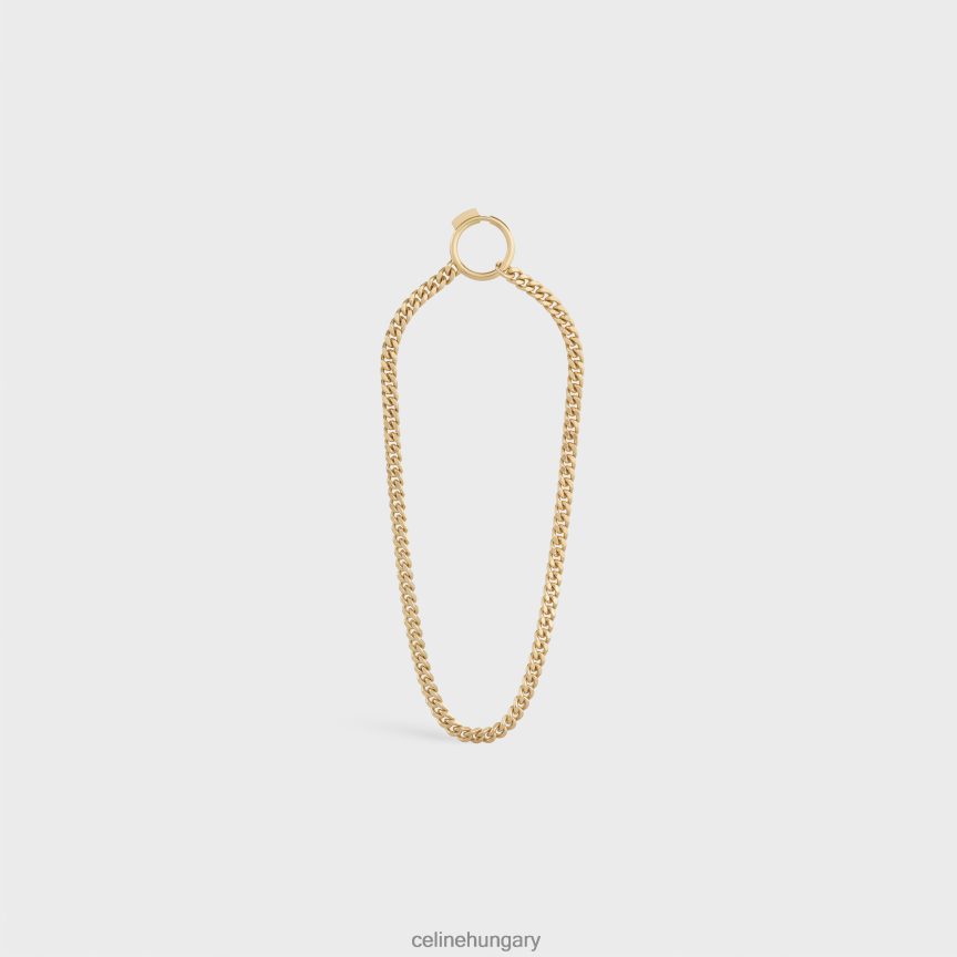 kiegészítők CELINE systeme gyémánt nyaklánc sárga arany és fehér nők J6P4881423