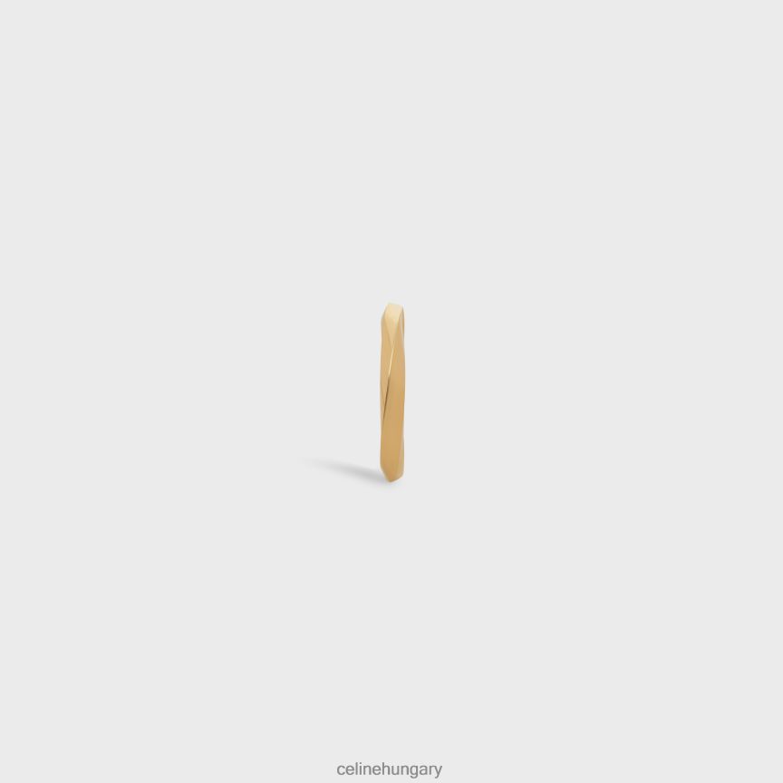 kiegészítők CELINE torziós gyűrű be sárga arany nők J6P4881411