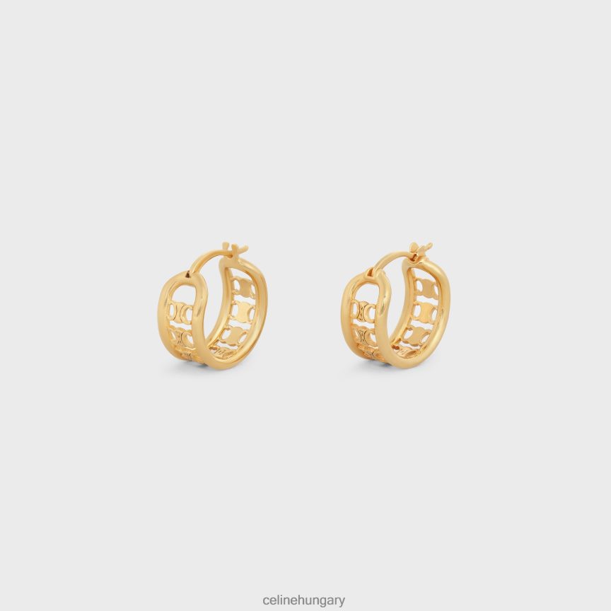kiegészítők CELINE triomphe multi karika sárgaréz felülettel Arany nők J6P4881318