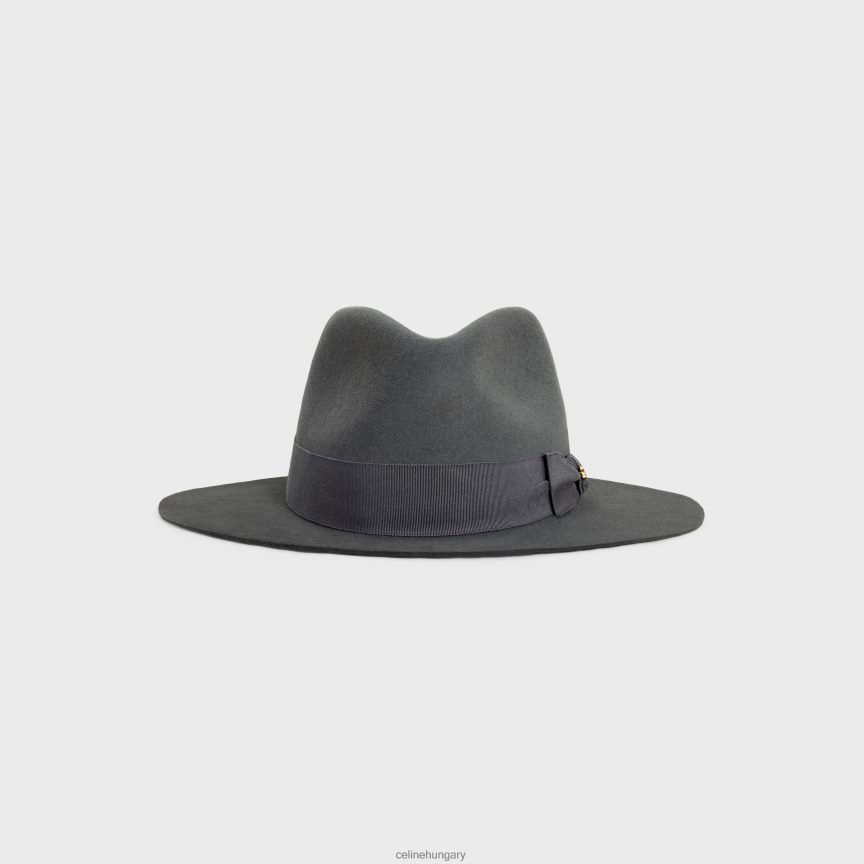 kiegészítők CELINE fedora kalap filcben gris nők J6P4881194