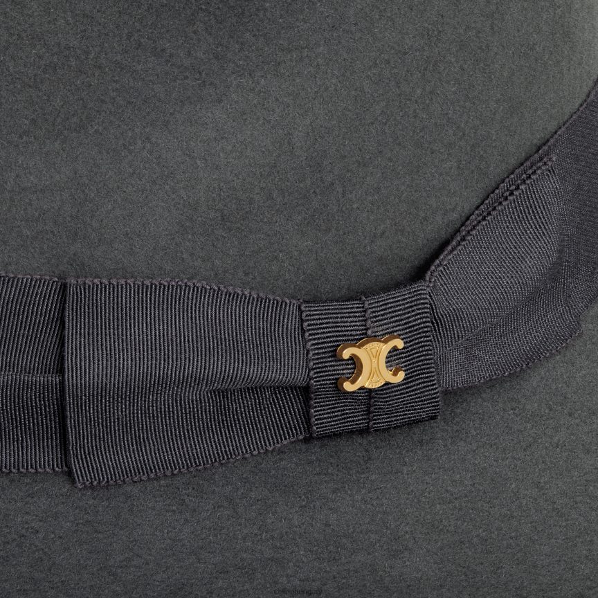 kiegészítők CELINE fedora kalap filcben gris nők J6P4881194