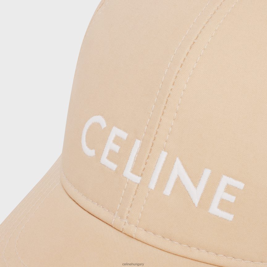 kiegészítők CELINE pamut baseball sapka pezsgő fonce nők J6P4881164