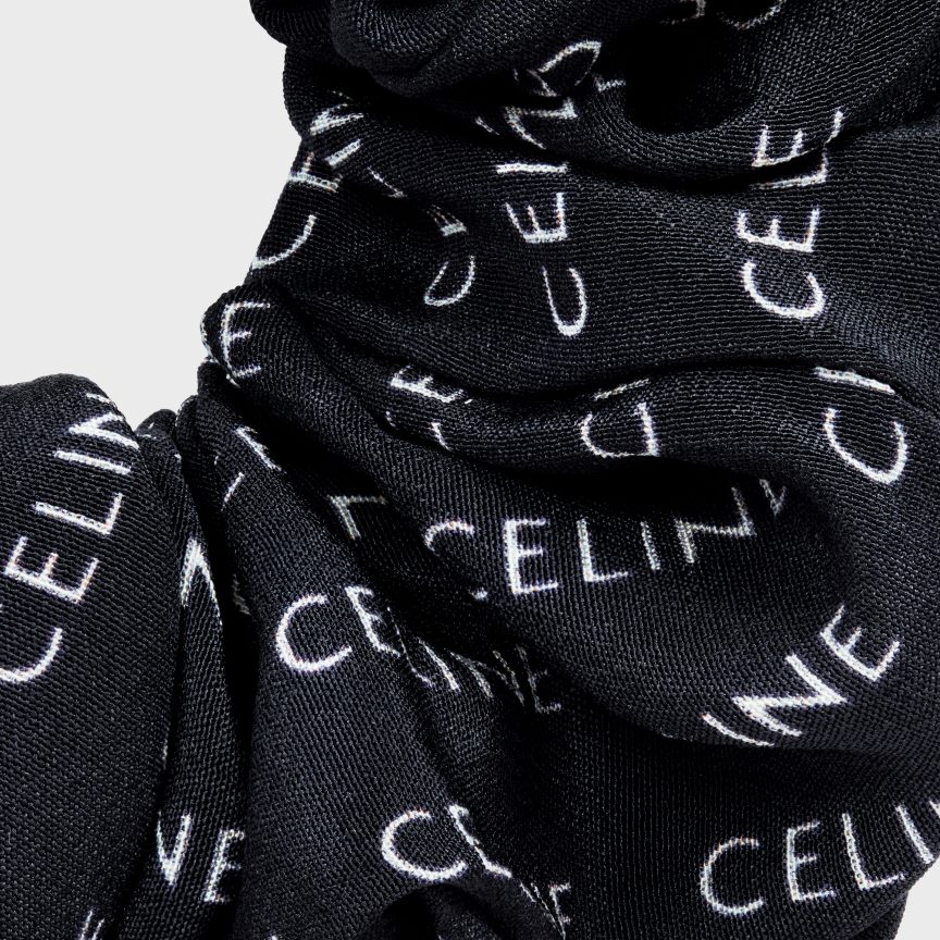 kiegészítők CELINE ropogós rayure selyemből és sárgarézből, arany bevonattal arany/fekete nők J6P4881233