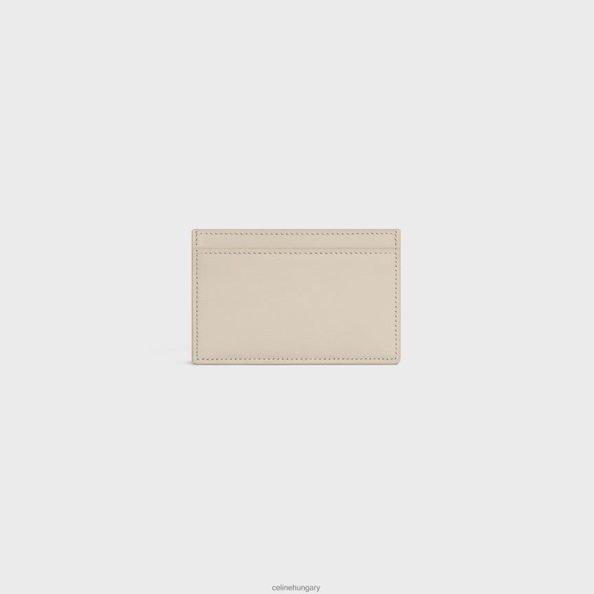 kiegészítők CELINE kártyatartó cuir triomphe fényes borjúbőrből könnyű kő nők J6P488430