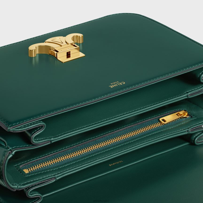 kiegészítők CELINE Klasszikus triomphe táska fényes borjúbőrből amazone nők J6P48842