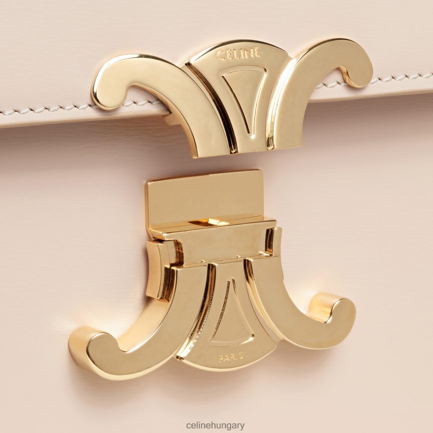 kiegészítők CELINE Klasszikus triomphe táska fényes borjúbőrből meztelen nők J6P48893