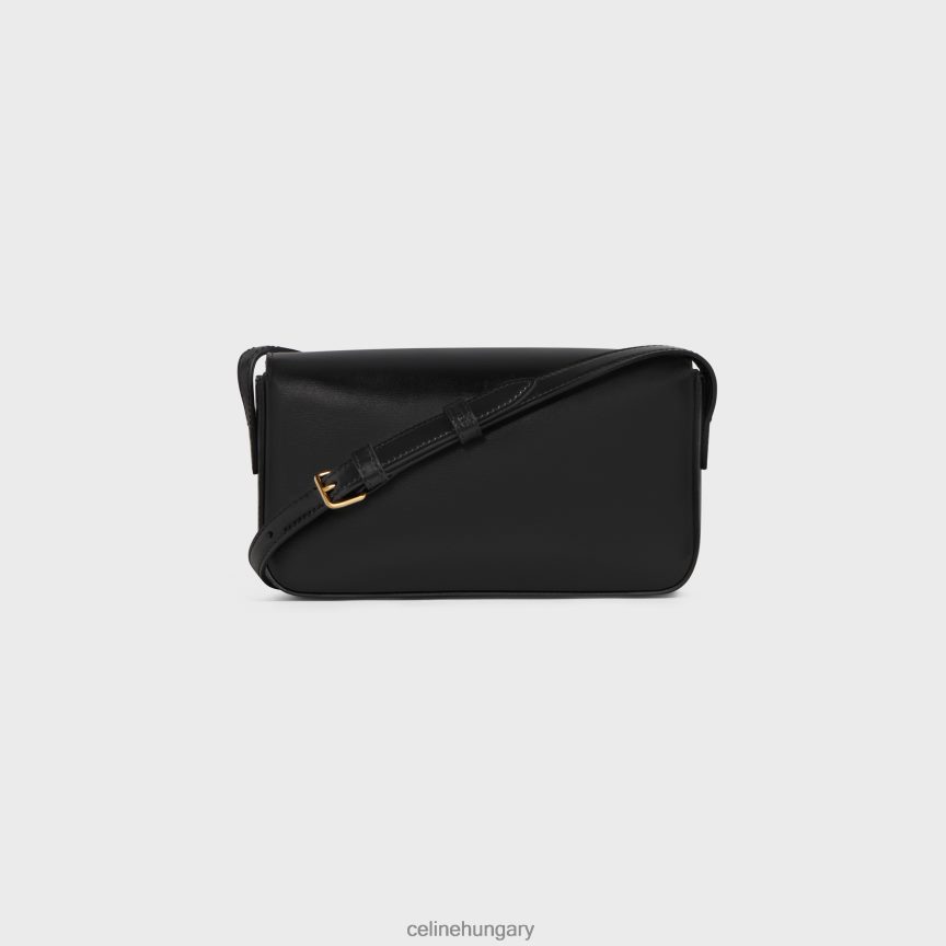 kiegészítők CELINE Válltáska Claude fényes borjúbőr fekete nők J6P488190