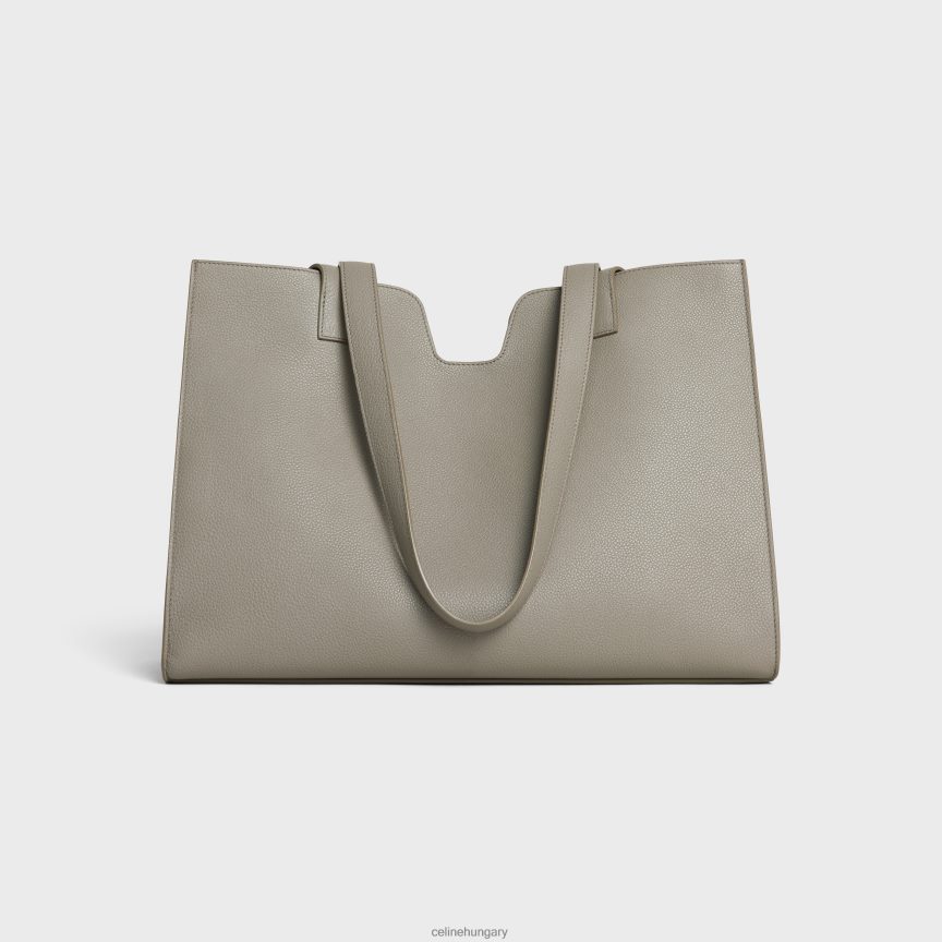 kiegészítők CELINE cabas 16 rugalmas szemcsés borjúbőrben kavics nők J6P488149