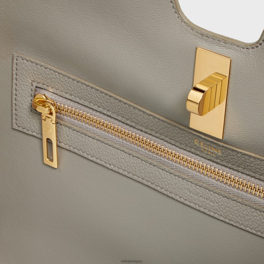 kiegészítők CELINE cabas 16 rugalmas szemcsés borjúbőrben kavics nők J6P488149