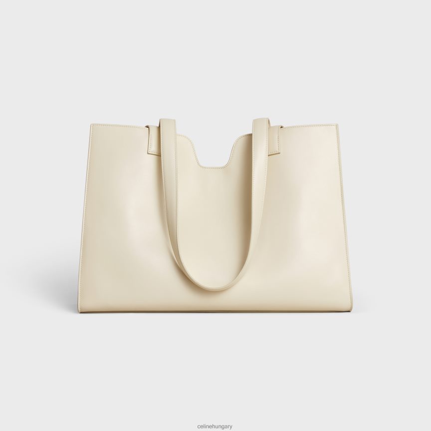 kiegészítők CELINE cabas 16 sima borjúbőrben mészkő nők J6P488152