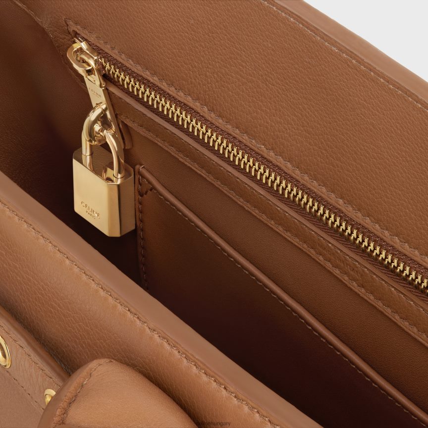kiegészítők CELINE conti táska rugalmas borjúbőrből bronz nők J6P488164