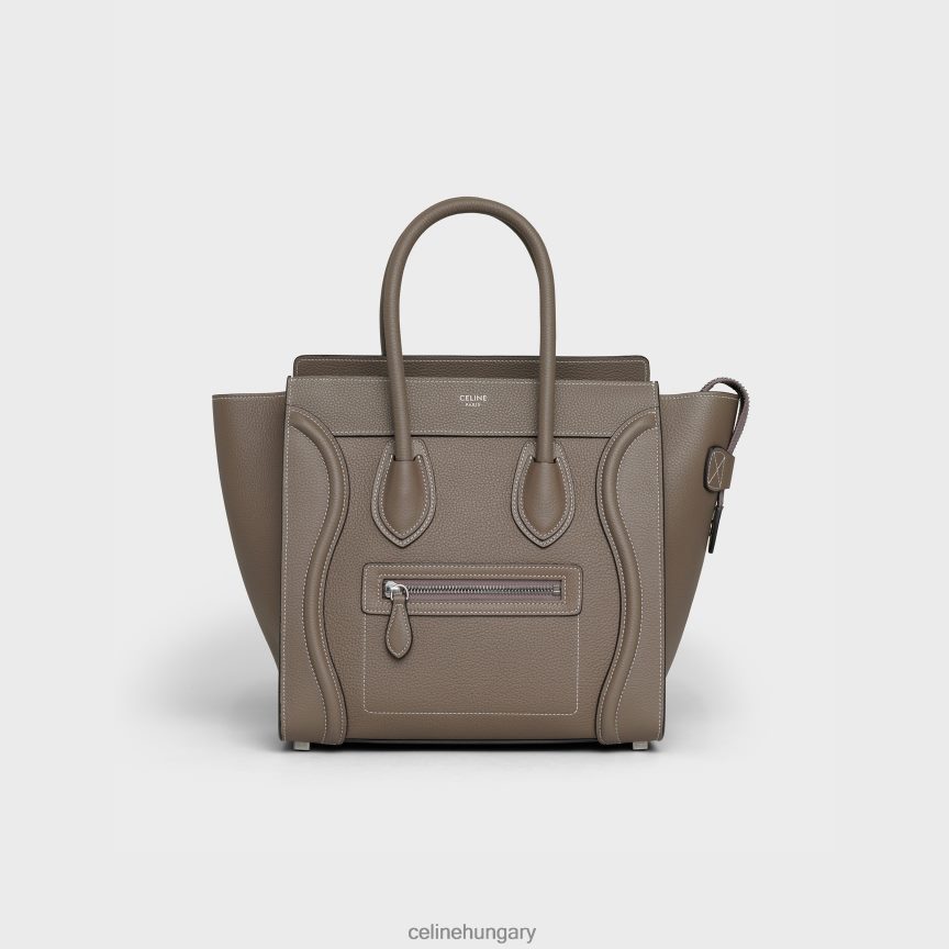 kiegészítők CELINE dobos borjúbőrből készült mikro poggyász kézitáska souris nők J6P488303