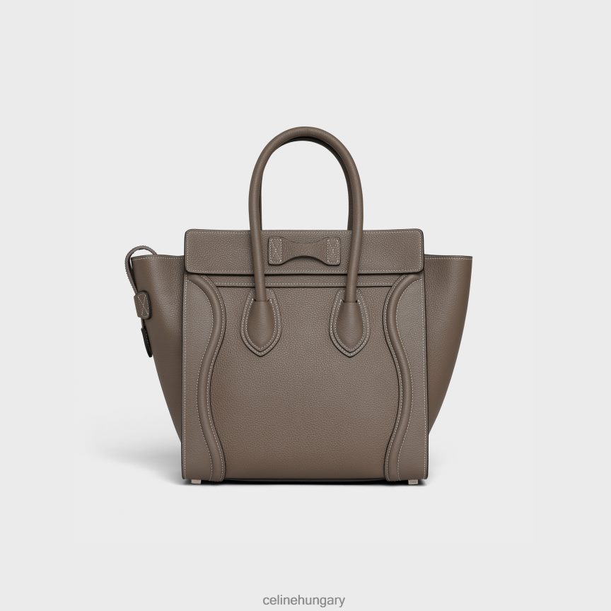 kiegészítők CELINE dobos borjúbőrből készült mikro poggyász kézitáska souris nők J6P488303