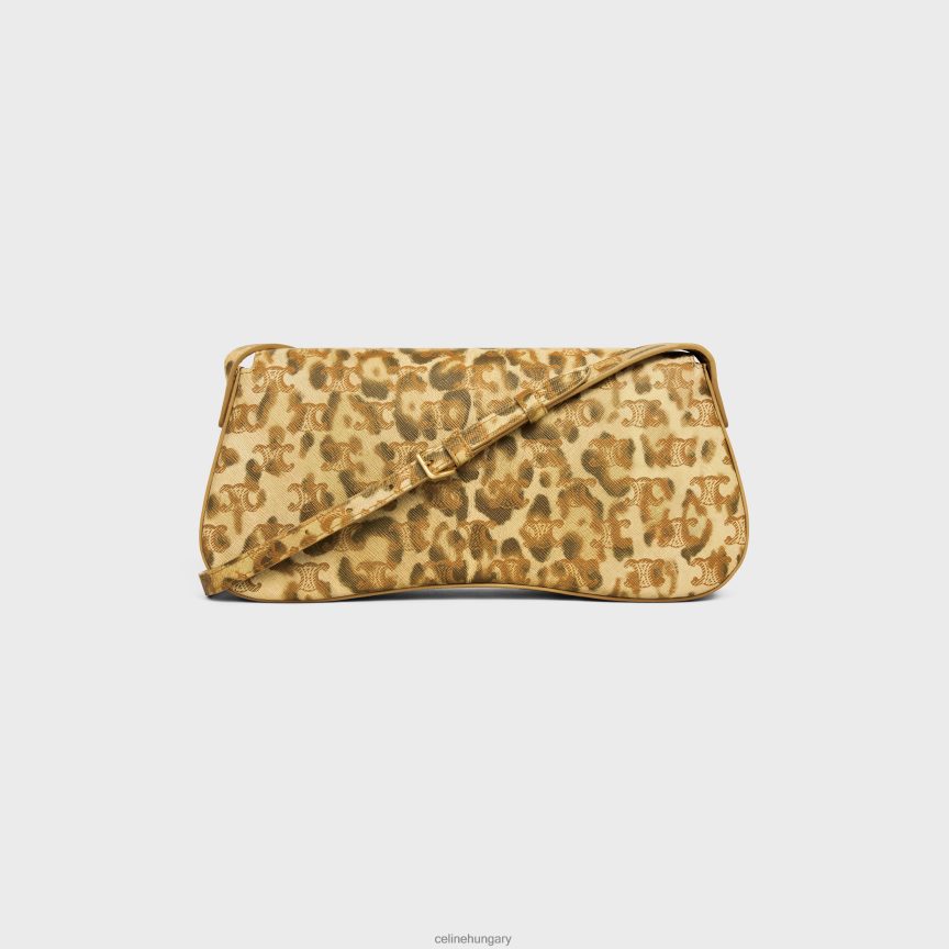 kiegészítők CELINE közepes lola táska triumph vászonban, nyomattal leopárd nők J6P48820