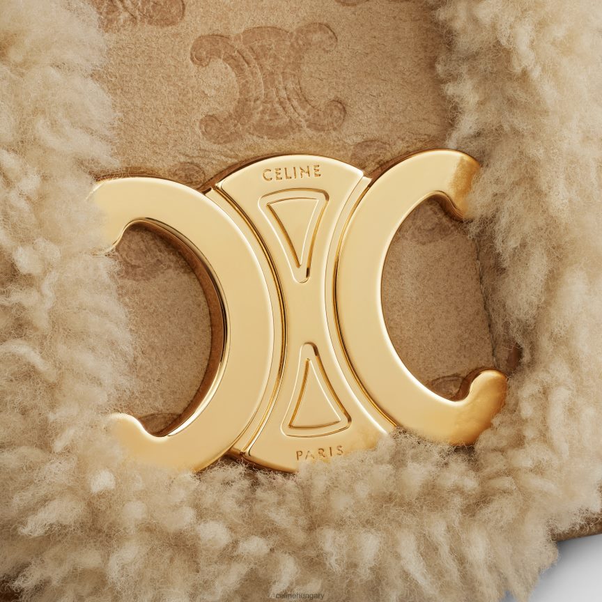 kiegészítők CELINE közepes victoire táska nyíró anyagból, végig triumfával természetes nők J6P48810