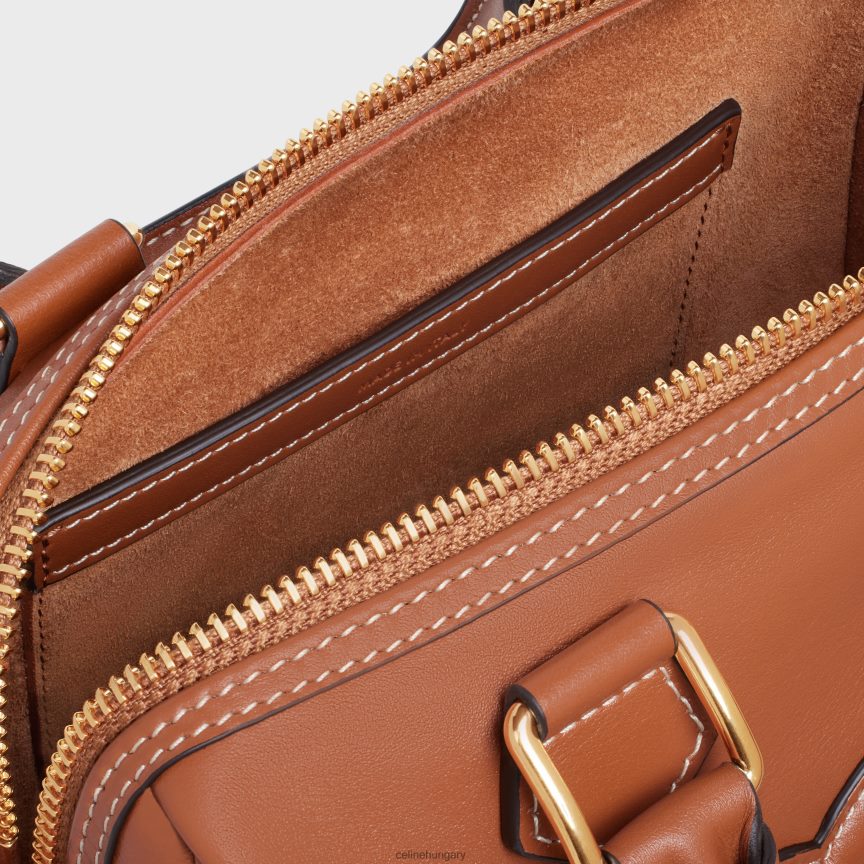 kiegészítők CELINE kis boston cuir triomphe sima borjúbőrből Cser nők J6P488206