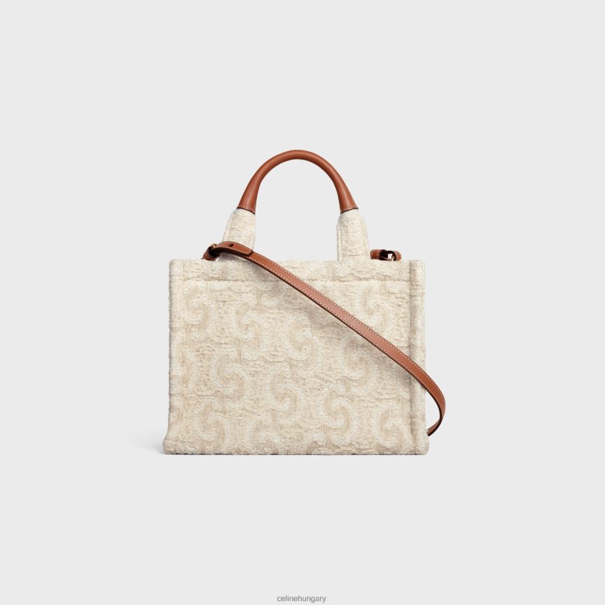 kiegészítők CELINE kis cabas thais textilből, mindenhol triumfával természetes/barna nők J6P488247