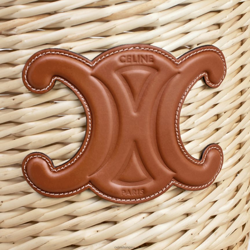 kiegészítők CELINE kosár fonott és borjúbőrből Cser nők J6P488299