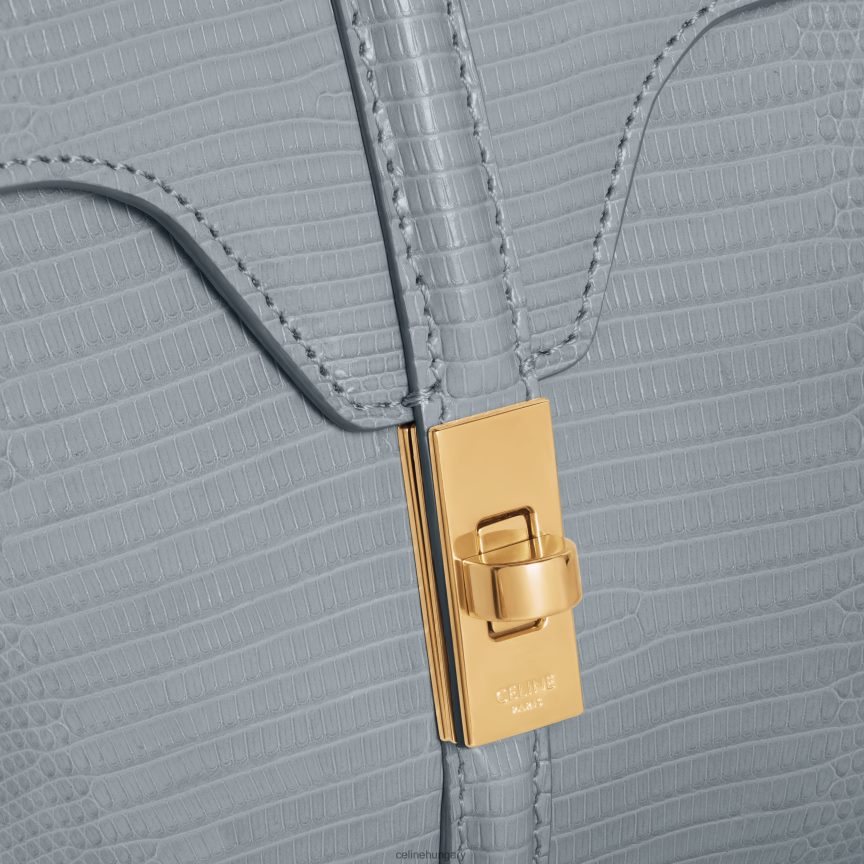 kiegészítők CELINE mini 16 gyíkban kék szürke nők J6P488138